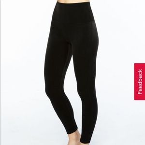 Spanx Black Velvet Leggings. Brand New With Tags!